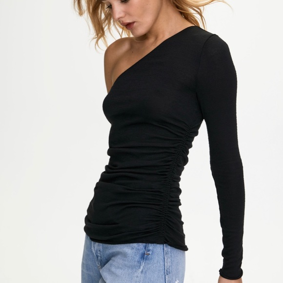 NWT Aritzia Wilfred Free Saturn One Shoulder Top - Picture 1 of 4